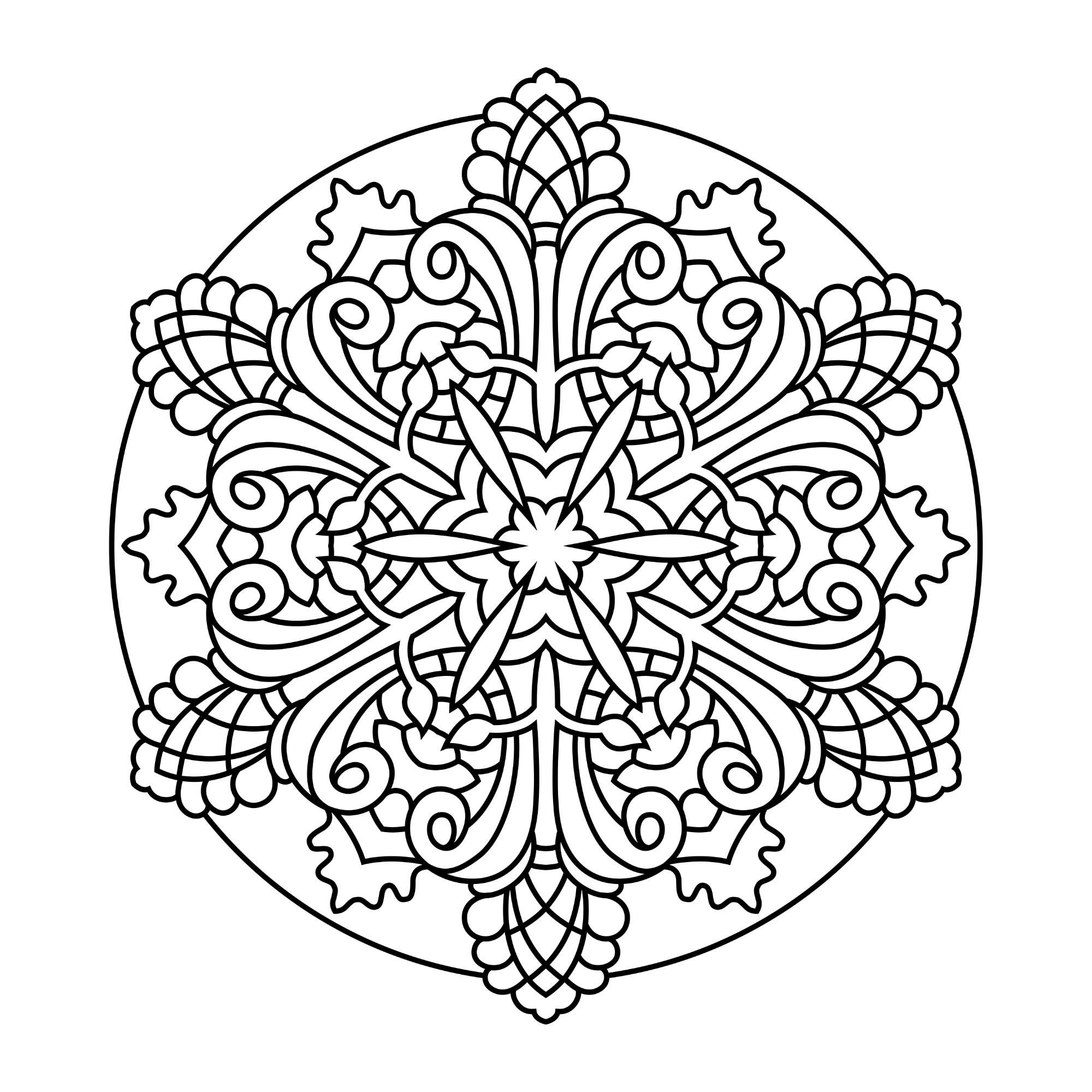 1001 Mandala Coloring Pages Stress relieving pages for kids | Etsy