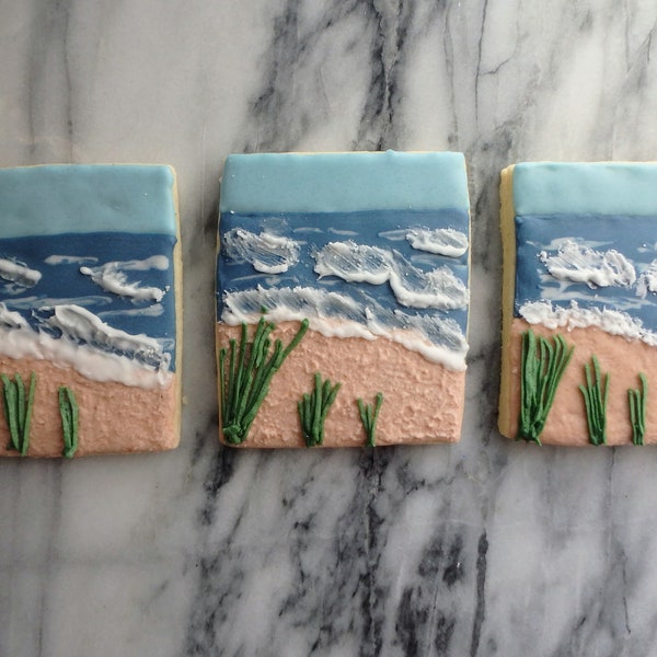 Beach Theme Cookies - Etsy