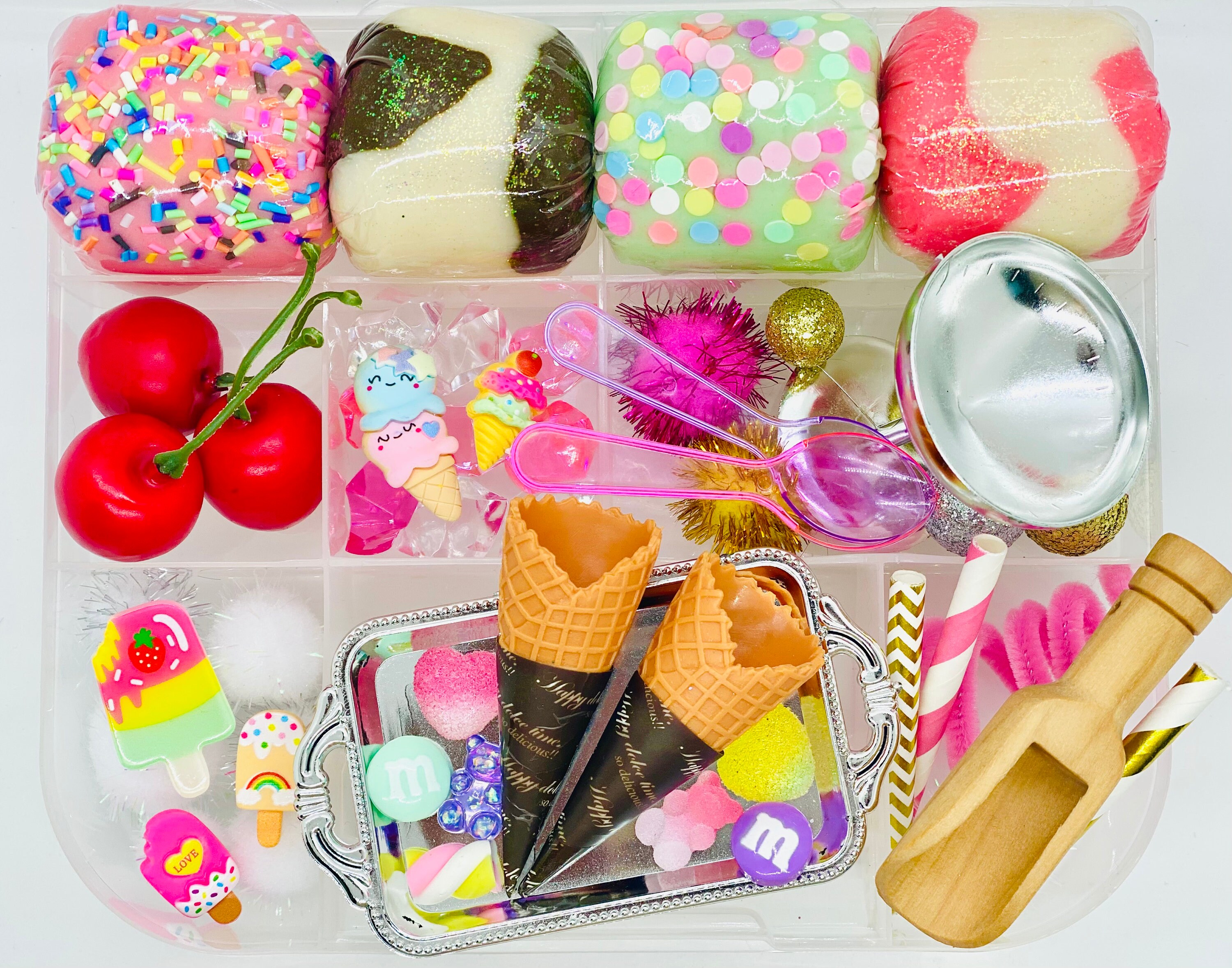 Ice Cream Play Dough Kit Ice Cream Playdough Kit Ice Cream - Etsy