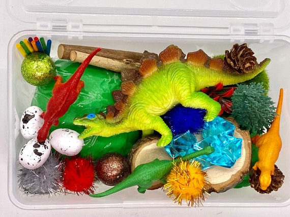 Dinosaur Mini Play Dough Kit Dinosaur Playdough Kit Dinosaur