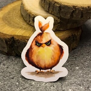 Pegatinas basadas en las ilustraciones en acuarela de Christa B.