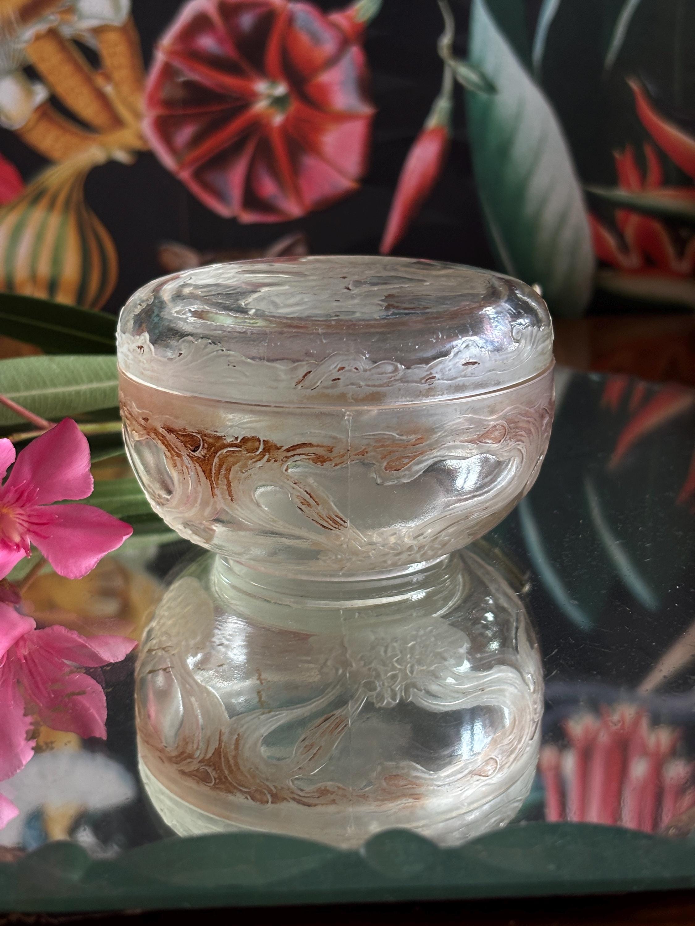 ラリック　パウダーボックス Lalique powder box - Etsy 日本