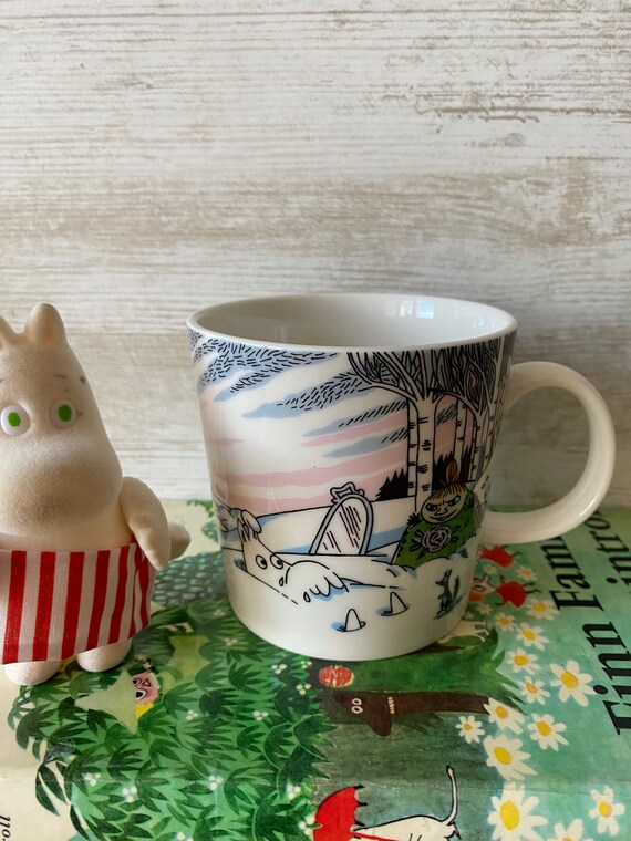 Moomin Mug by Arabia Finland, Winter Season Mug, Design is Spring Winter,  Unused Collectible Moomin Mug With Original Label - Etsy