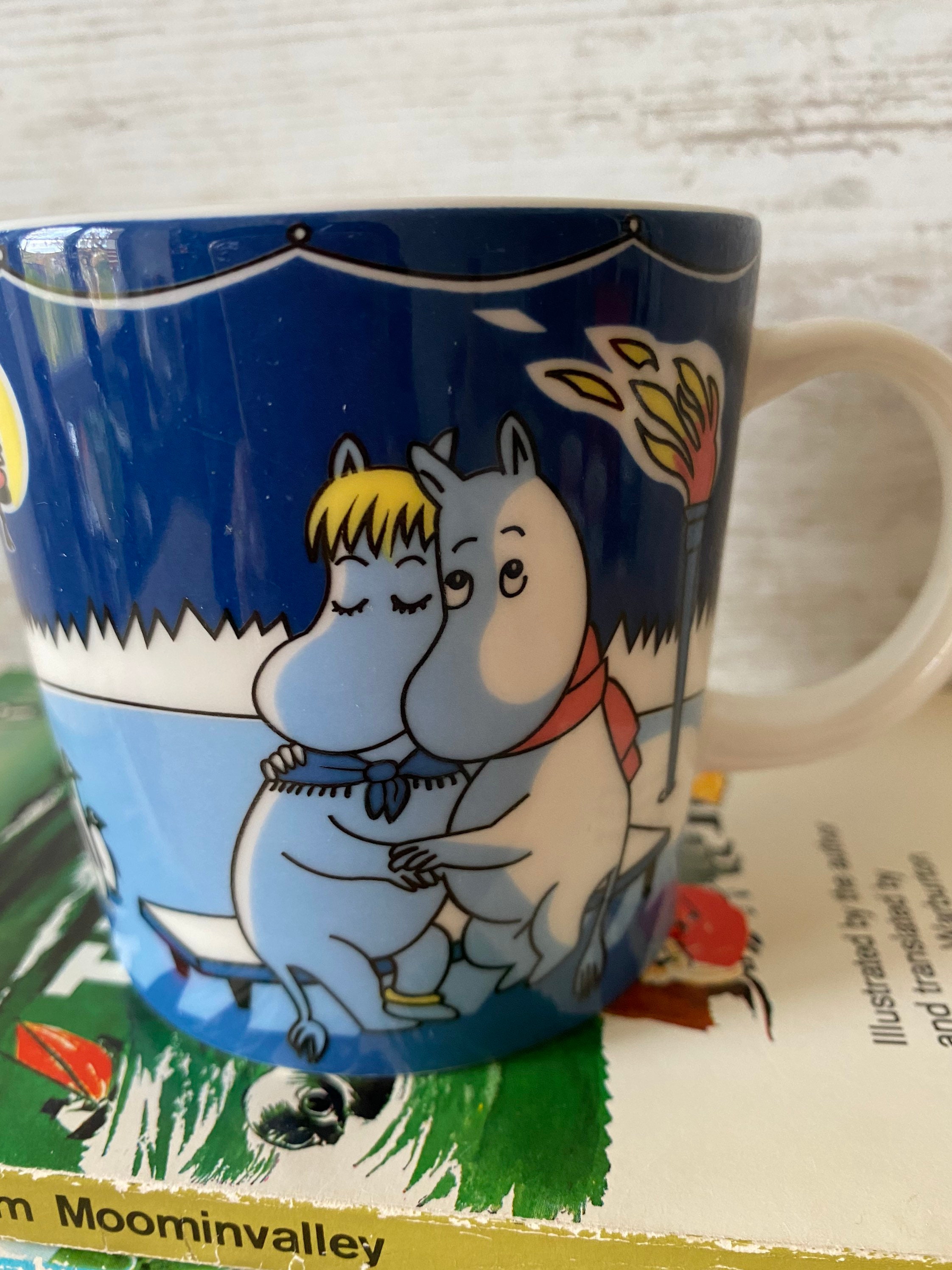 Moomin Mug Par Arabia Finland, Winter Season Mug, Design Is Bonfire, Moomin de Collection Inutilisé.