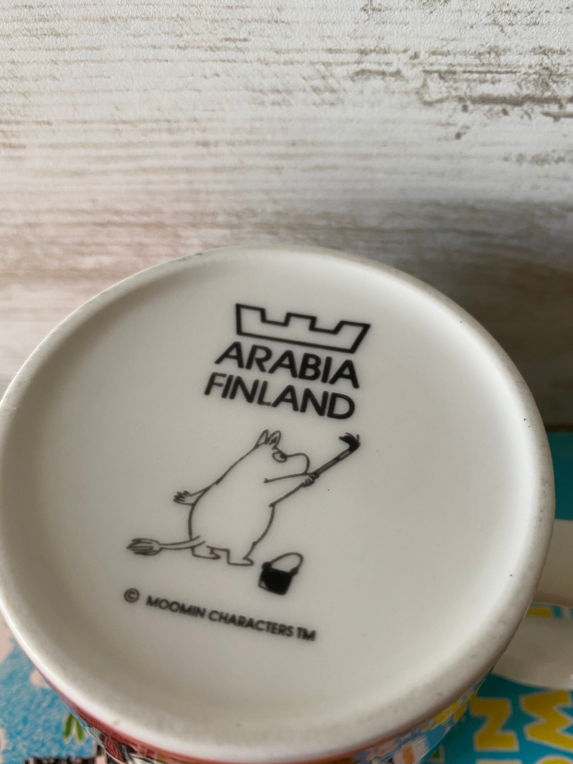Rare Arabia Finland Moomin Mug: Moominmamma and Berries