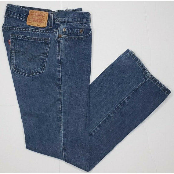 VTG Levis 518 Superlow Boot Cut 9 Jr 