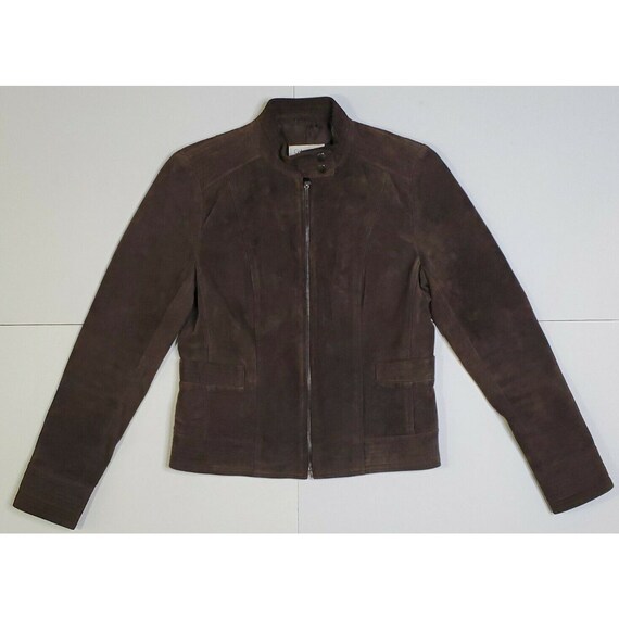 VTG Calvin Klein Suede Jacket Small 