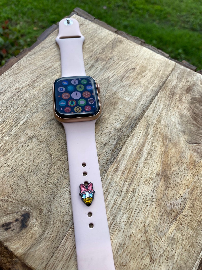Apple Watch Band Charm Minnie Watch Band Charm Apple Watch Etsy
