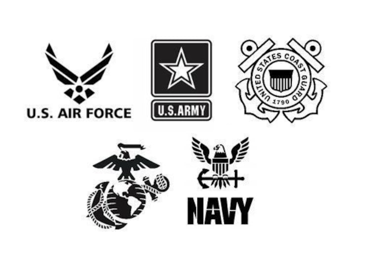 Downloadable Military Symbol SVG / Cut Files Bundle 