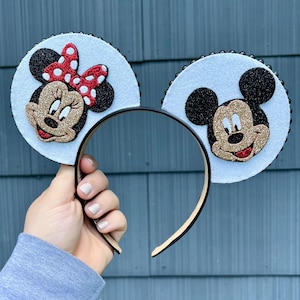 Mickey and Minnie Ears | Disney Ears | Mickey Ears | Minnie Ears | Mickey and Minnie Mouse