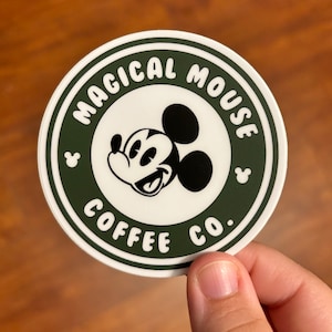 Magical Mouse Coffee Co. Sticker | Disney Inspired, Waterproof