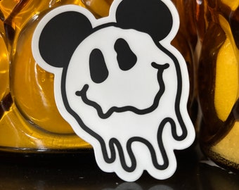 Drippy Mickey Mouse Vinyl Sticker | Waterproof & Weatherproof