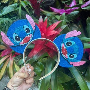 Stitch Ears | Disney ears | Lilo and Stitch | Mickey ears | Stitch Headband | Disney Headband