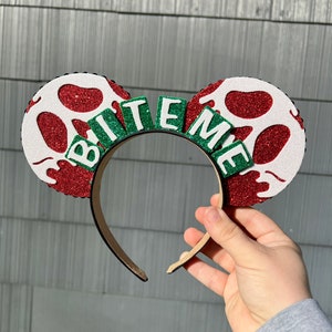Ready to ship- Bite Me Poison Apple | Disney Ears | Mickey Ears | Evil Queen ears