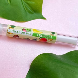 TROPICAL • Cuticle Oil Pen • Nail Oil • Caru Cosmetics