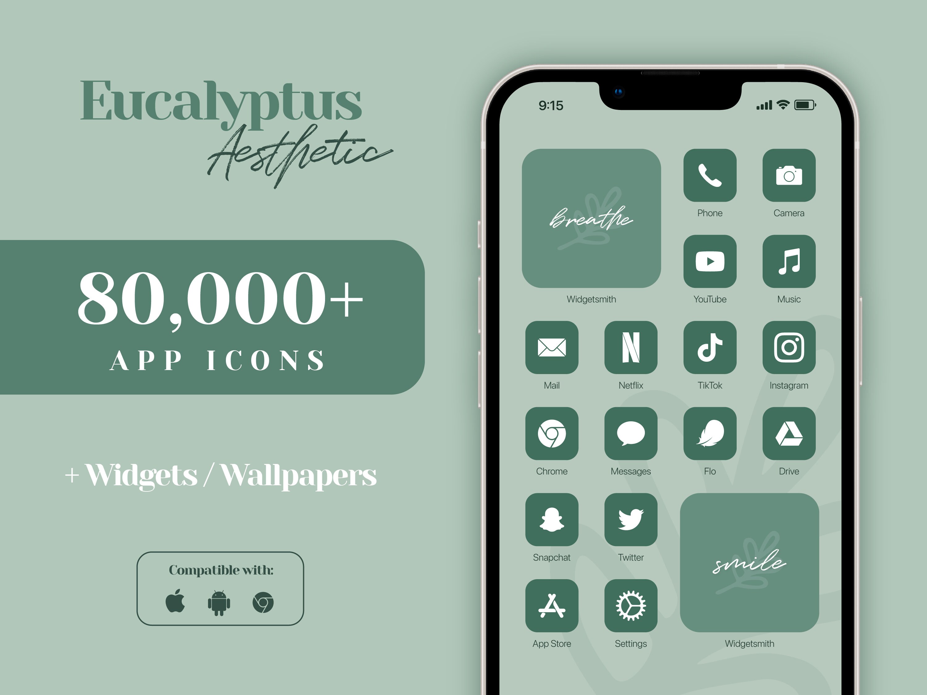 Nature App Icons - Etsy