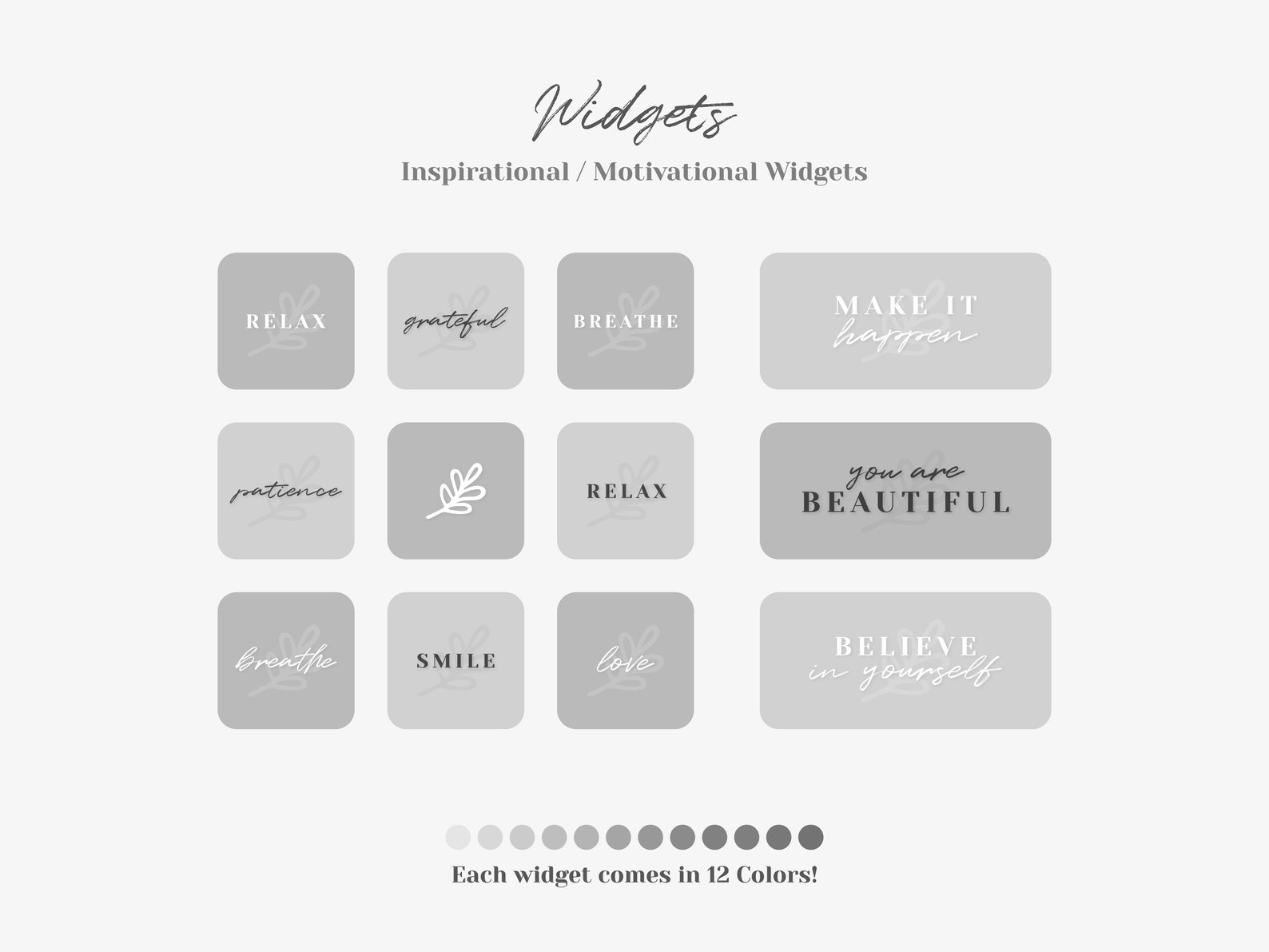 Ios 16 App Icon Pack Light Gray App Icons Dark Grey Iphone Etsy