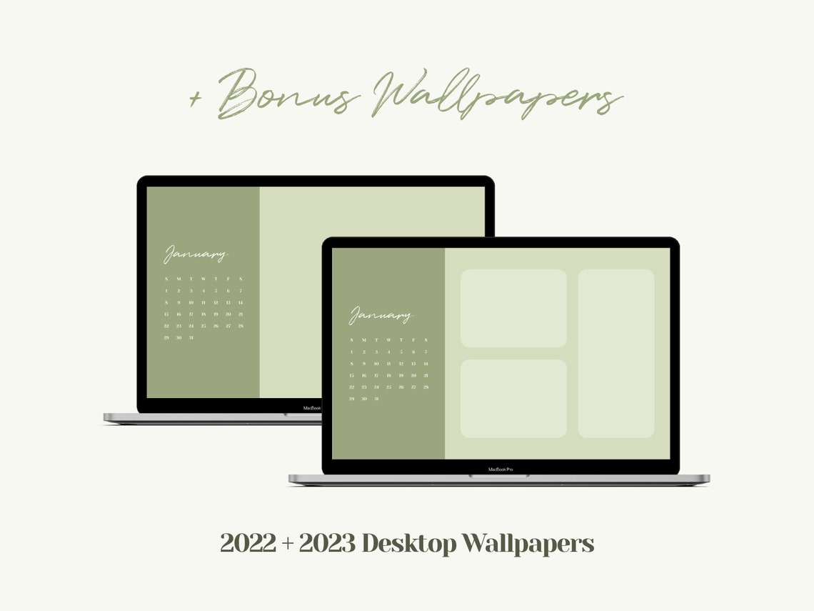 Desktop Icons Mac Folder Icons Light Green Wallpaper Desktop - Etsy