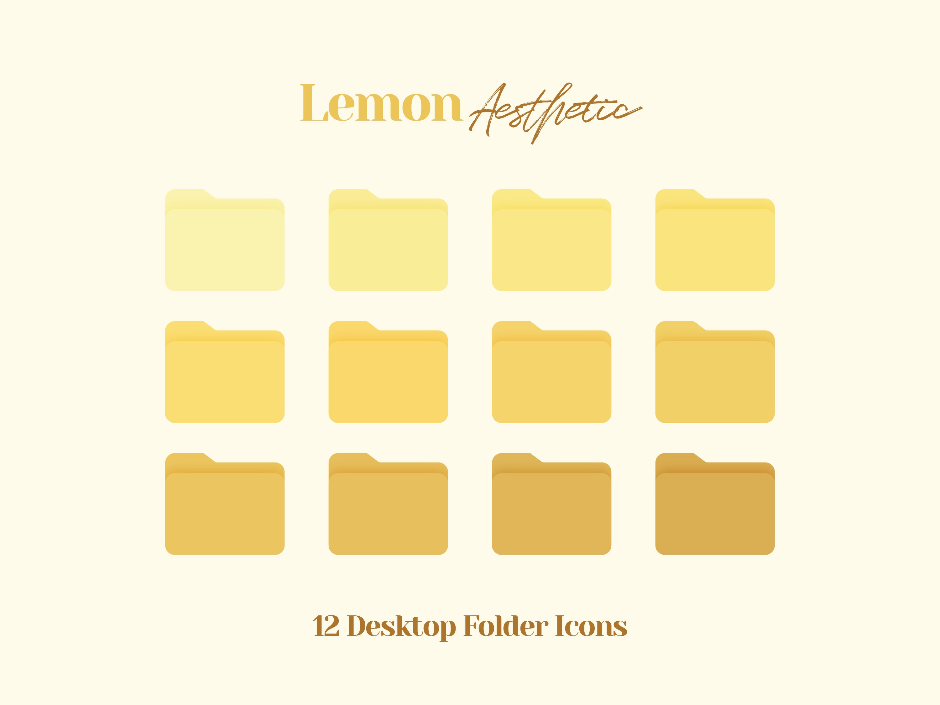 Yellow Folder Icon