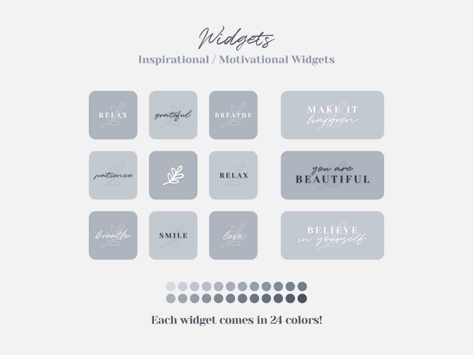 Ios 16 App Icon Pack Light Gray App Icons Pale Gray iPhone Etsy