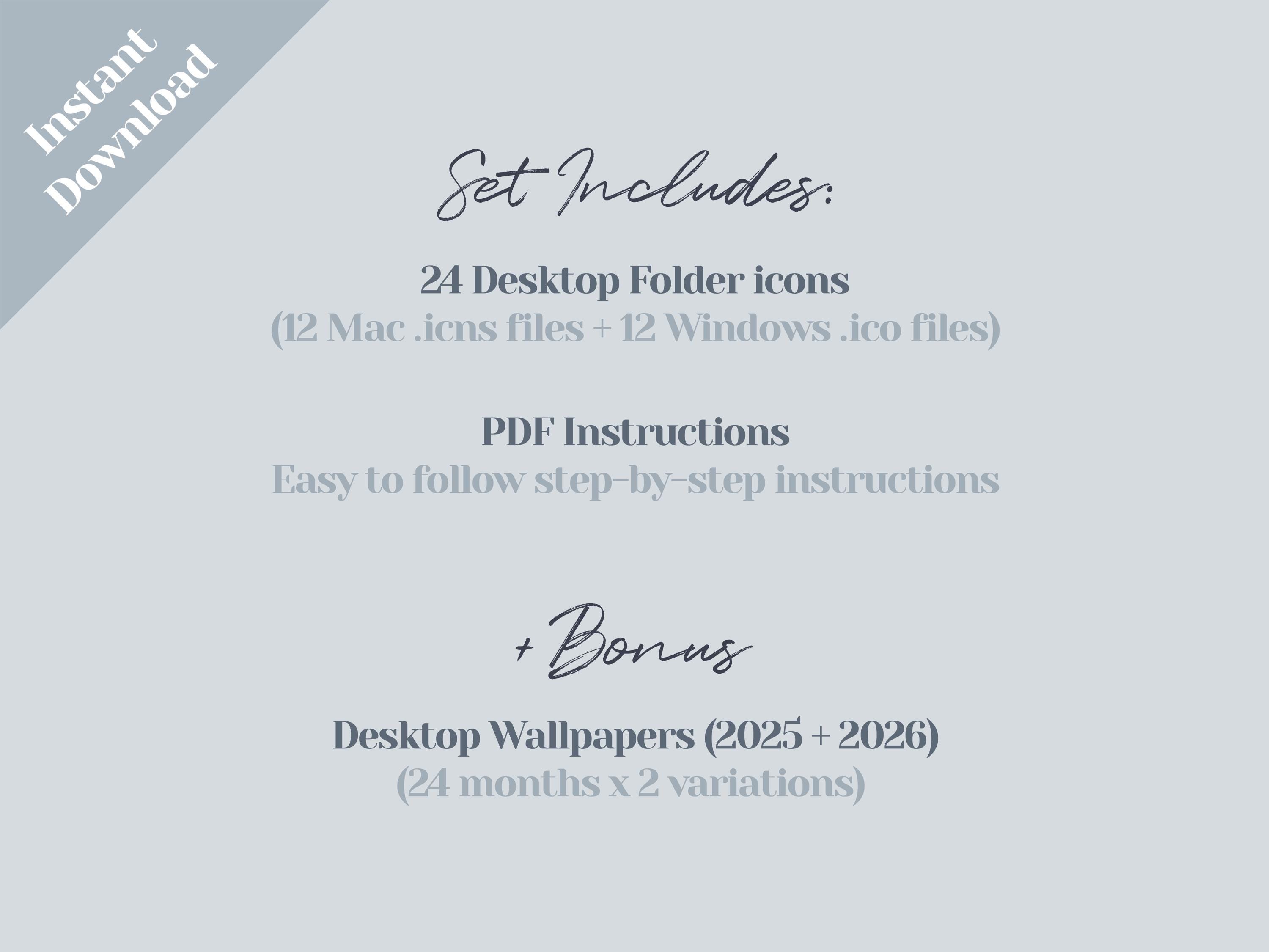Desktop Icons, Mac Folder Icons, Light Gray Wallpaper Desktop Organizer ...