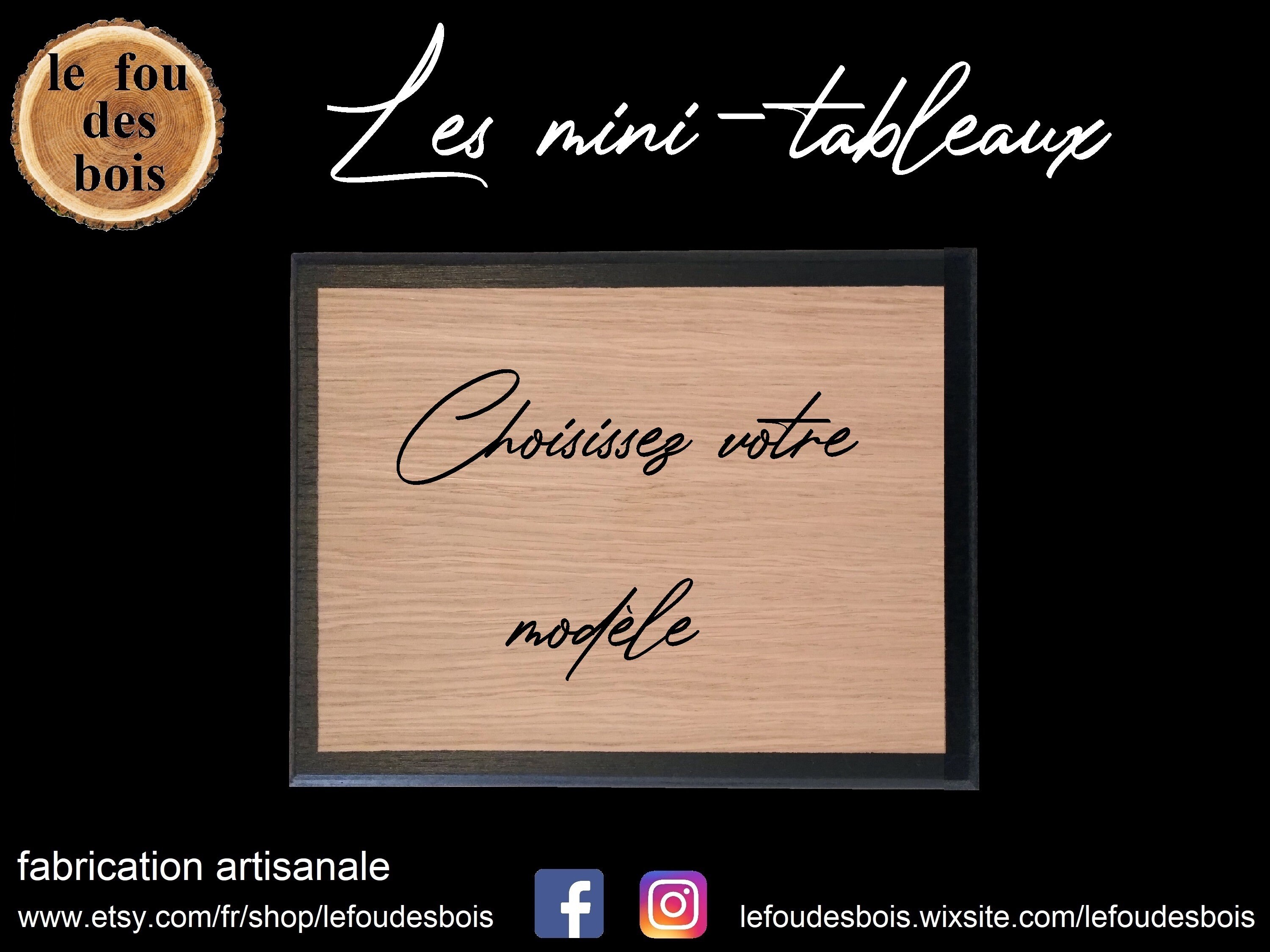 Mini-Tableaux Personnalisables
