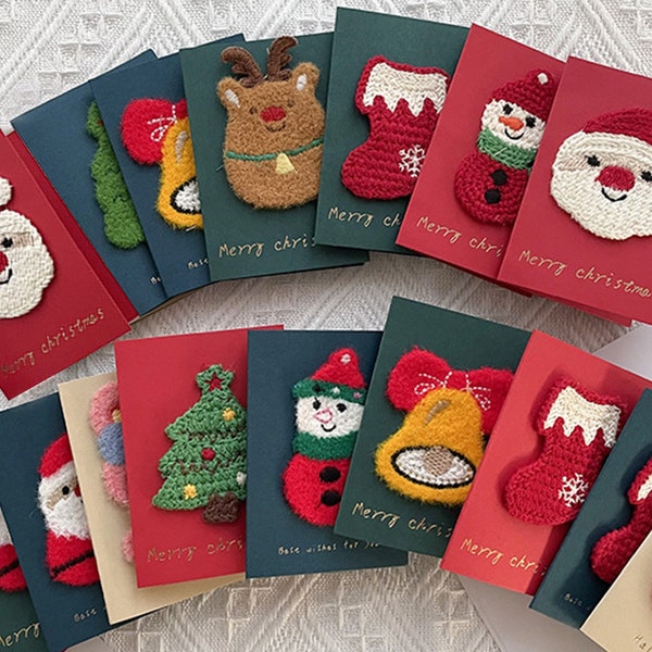Homemade Christmas Cards Etsy