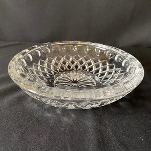 Vintage Princess House Lead Crystal Ashtray