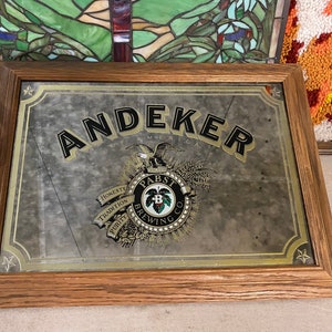 Andeker Beer Sign - Etsy