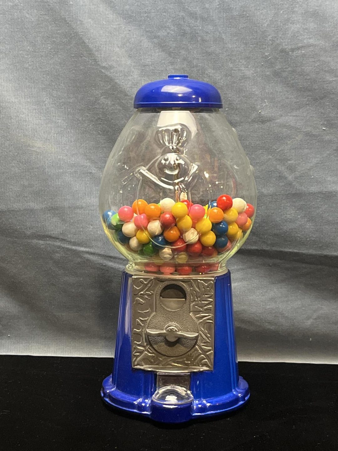Vintage Pillsbury Doughboy Gumball Machine – Blue Metal Base