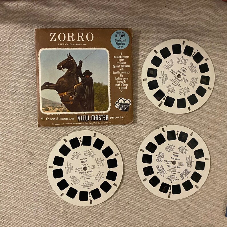 Vintage 20 View Master Discs - Etsy