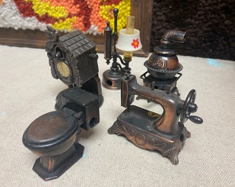 Herramientas para afilar lápices en miniatura de fundición a presión