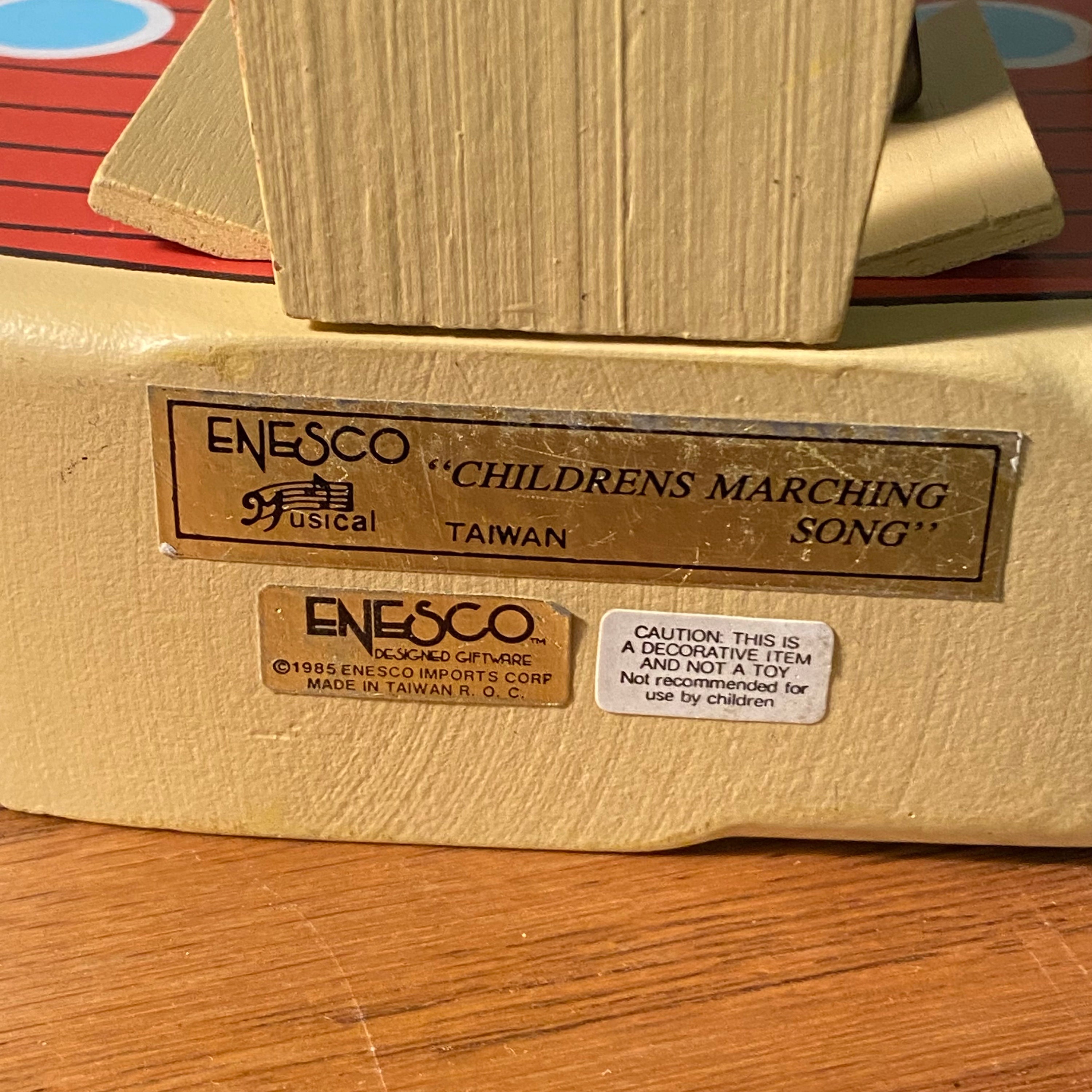 Vintage Enesco Noah's Ark Children's Marching Song - Etsy