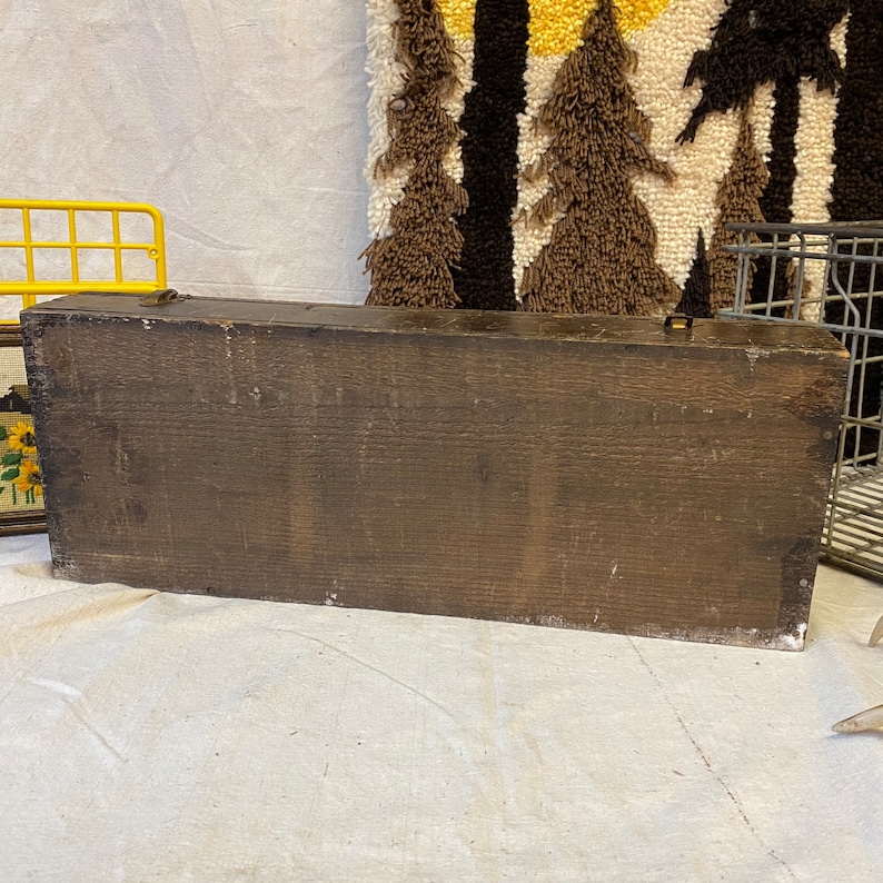 Vintage Gilbert Toys Wooden Box Erector Set No 7 Etsy