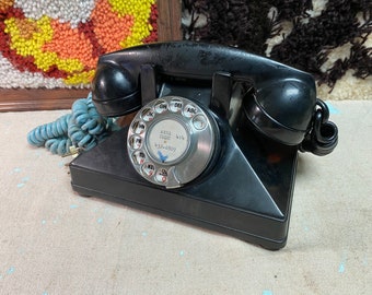 Vintage Northern Electric Rotary Desk Telephone