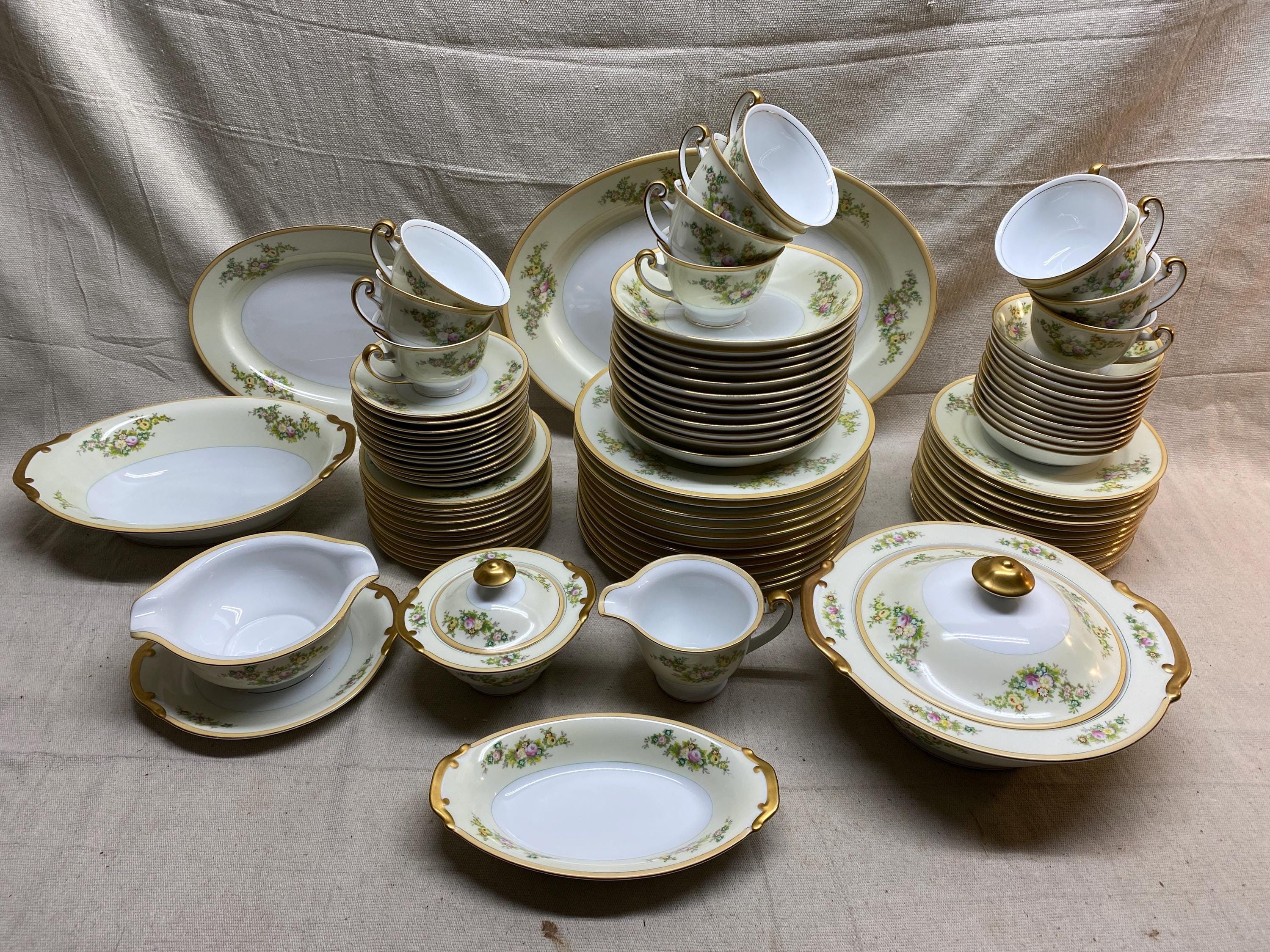 Meito China Set - Etsy Meito China Set - Etsy