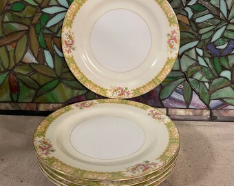 オールドノリタケ Rose China プレート 14枚セット アンティーク オールドノリタケ Rose China プレート 14枚セット アンティーク