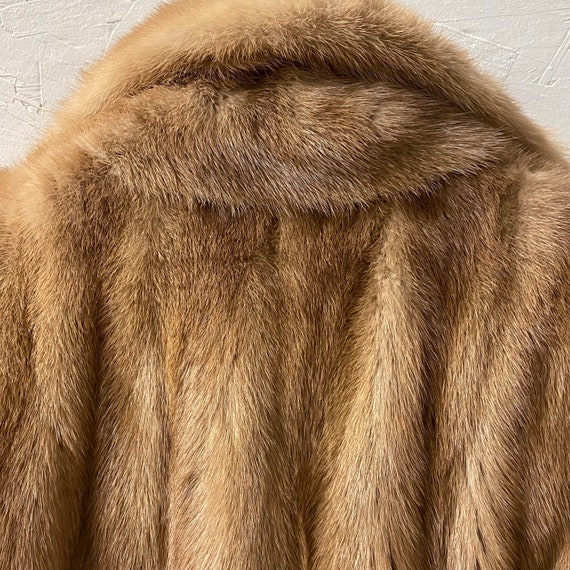 Vintage Women’s Fur Autumn Haze Knee Length Mink … - image 7