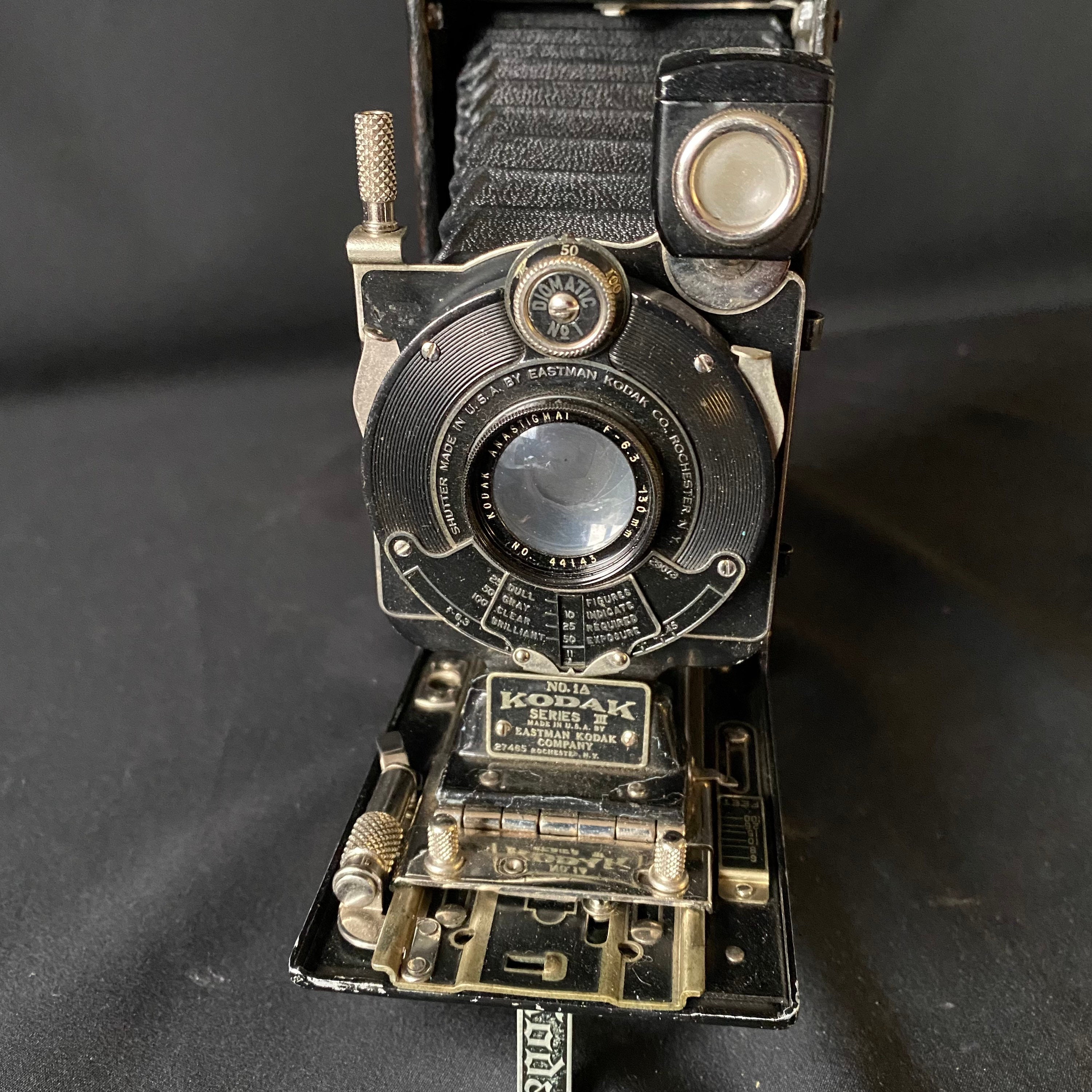 Vintage Eastman Kodak Folding Camera 1A Series III in Original Etsy
