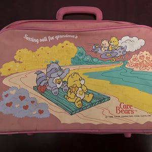 アメリカ購入ポップルズ寝袋ヴィンテージ USAケアベア　レア Vintage Care Bears Sleeping Bag - Etsy