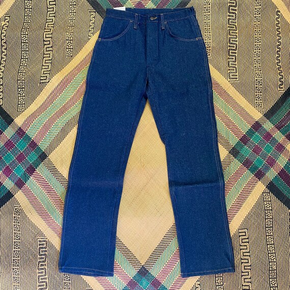 Vintage Rustler Boot Jean Heavyweight Denim Blue Jeans