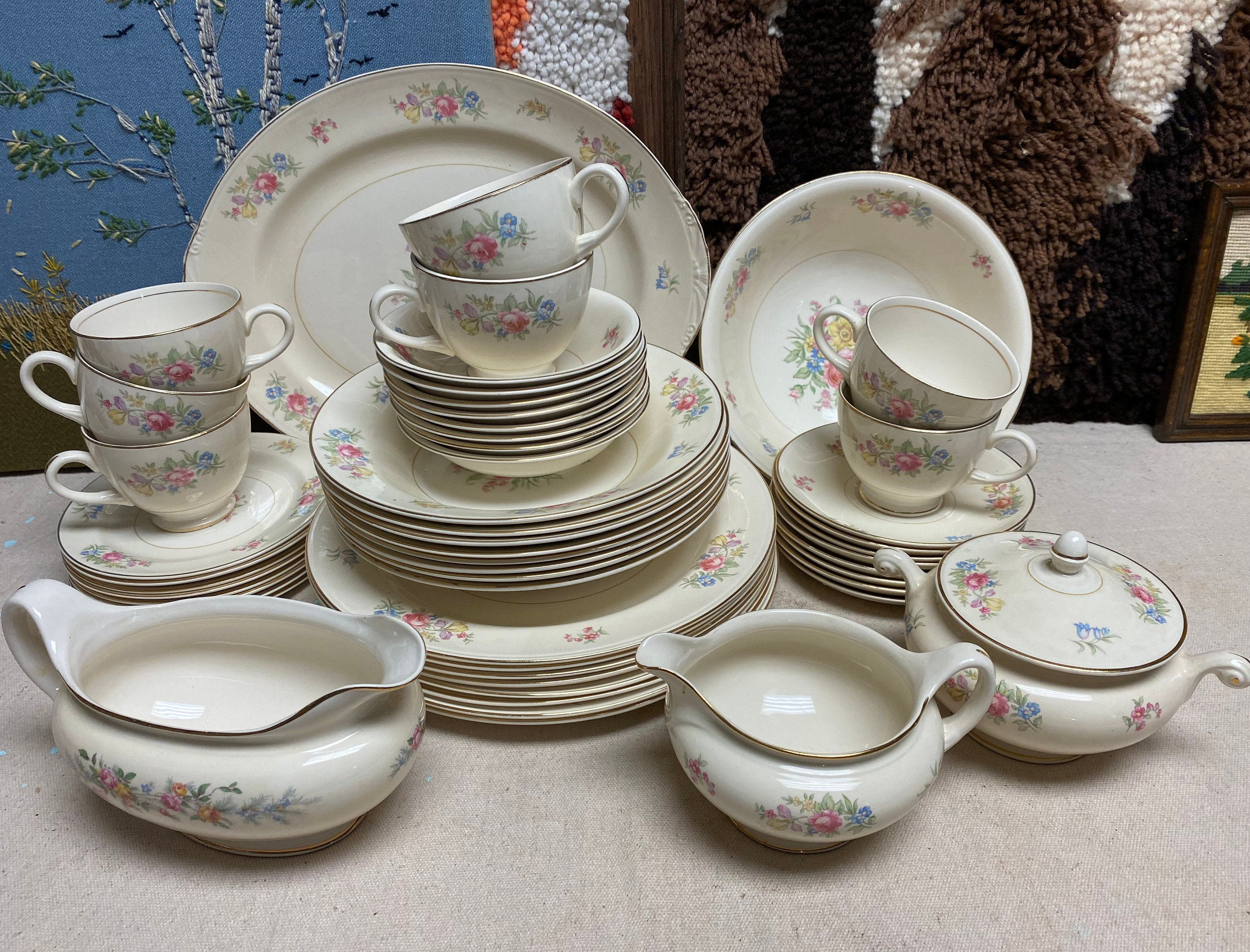 ビンテージ　キッチンウェア　ホーマーラフリン　TABLETOPS gallery K41 N5 Homer Laughlin - Etsy