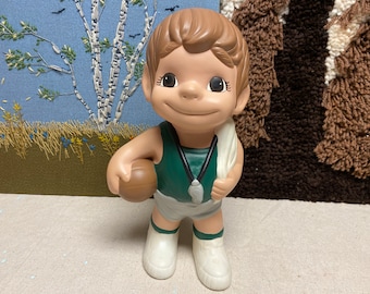 Vintage Atlantic Mold Ceramic Basketball Player