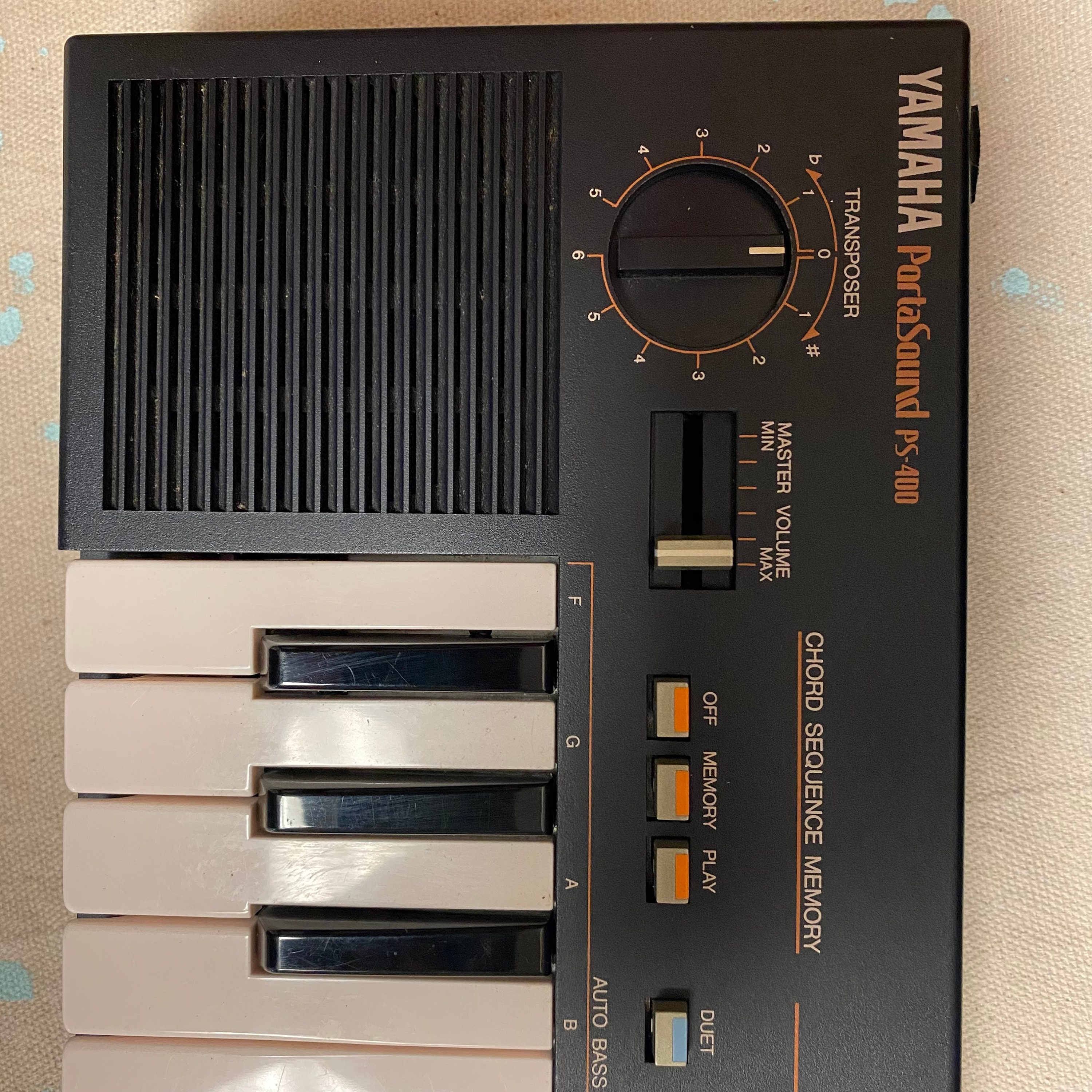Vintage Yamaha Portasound PS-400 With Case and Manual - Etsy