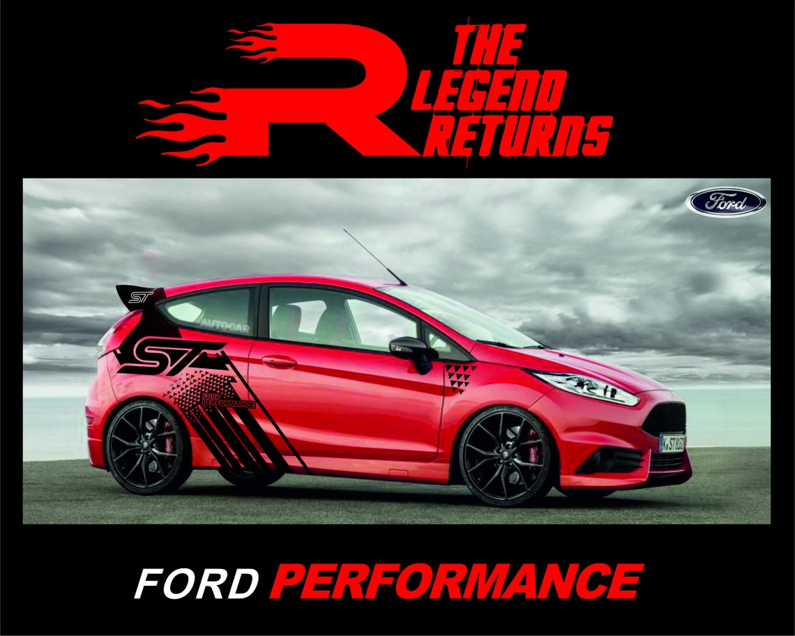 Car Stickers Car Wrap Ford Fiesta ST Ford Performance Pro Etsy Car Stickers Car Wrap Ford Fiesta ST Ford Performance Pro Etsy