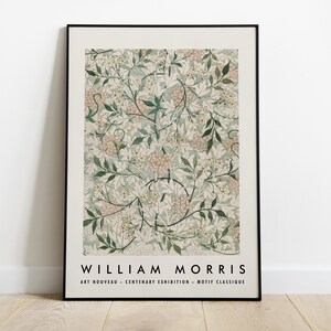 William Morris Print, William Morris Exhibition Print, William Morris Poster, Vintage Wall Art, Textiles Art, Vintage Poster, Home Decor