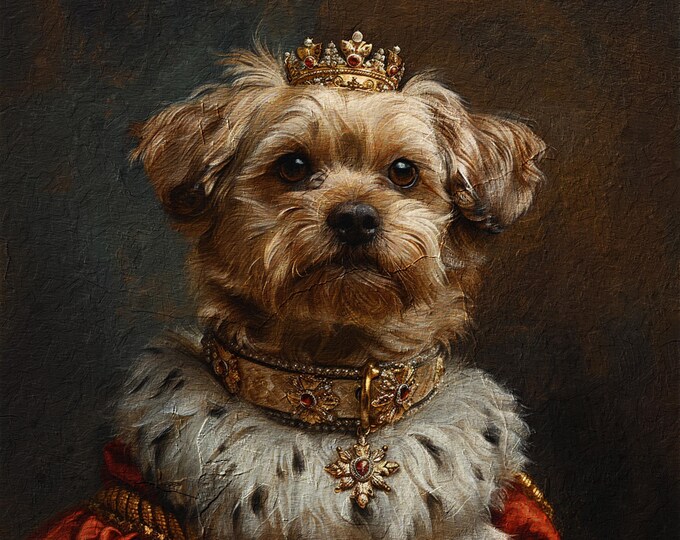 Custom Royal King Portrait From Photo, Face Swap Historical Portrait ...