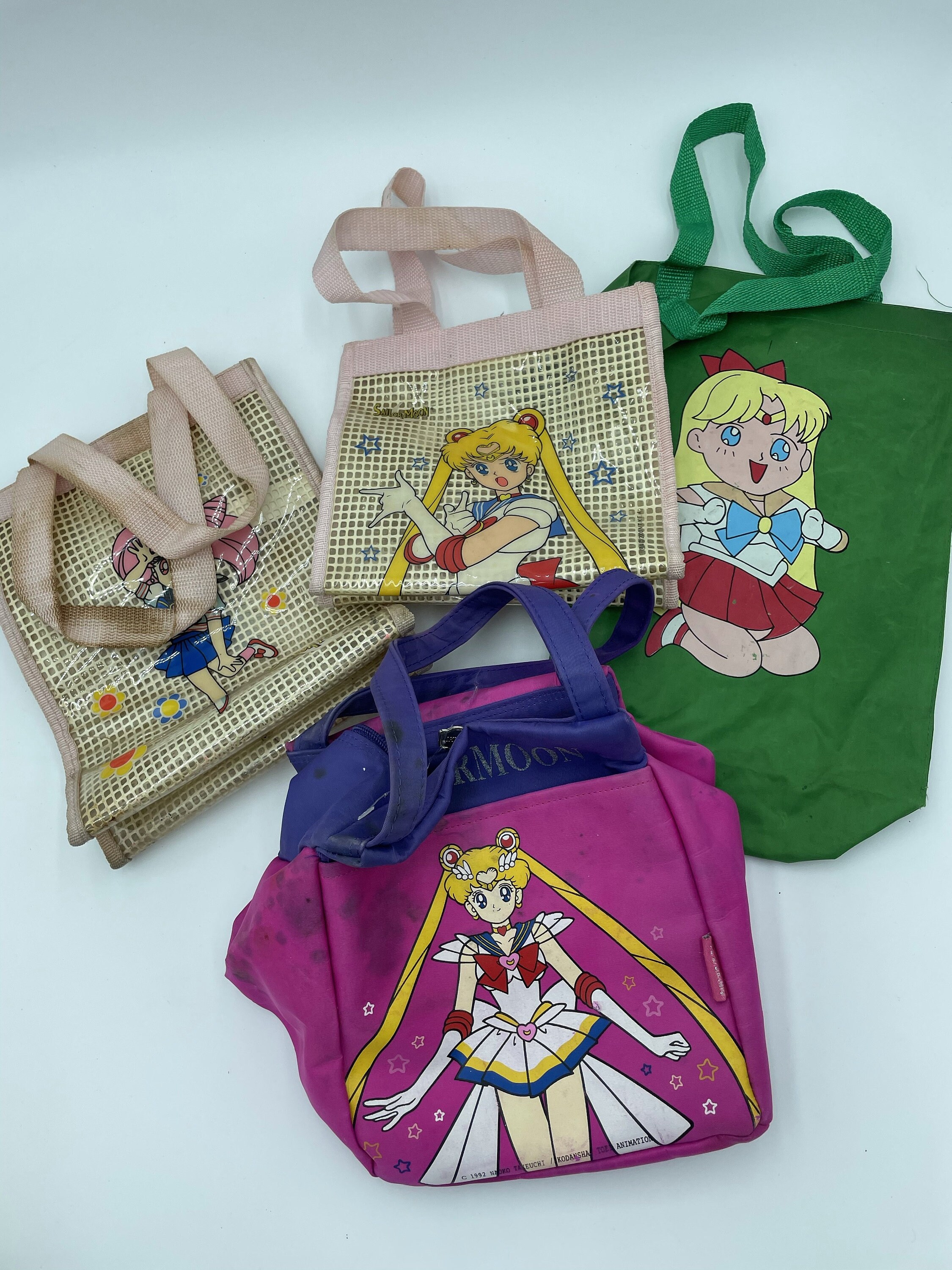 4 Sailor Moon vintage tote Bags Etsy