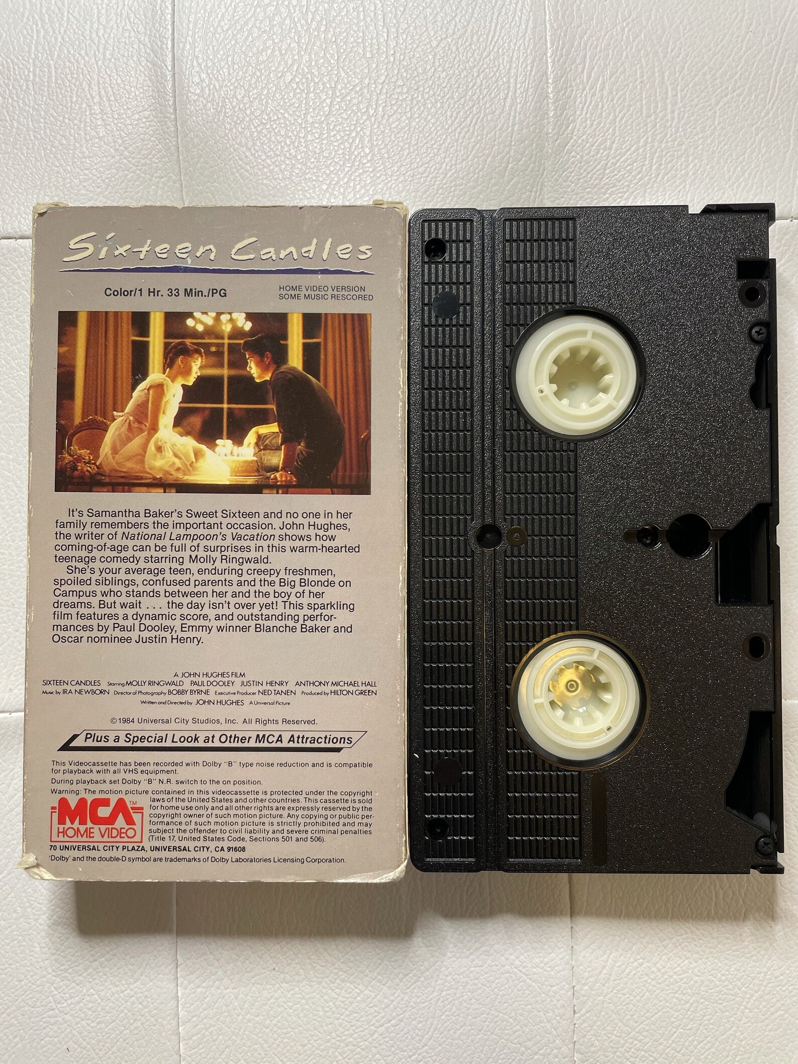 Classic Movie VHS Sixteen Candles Etsy