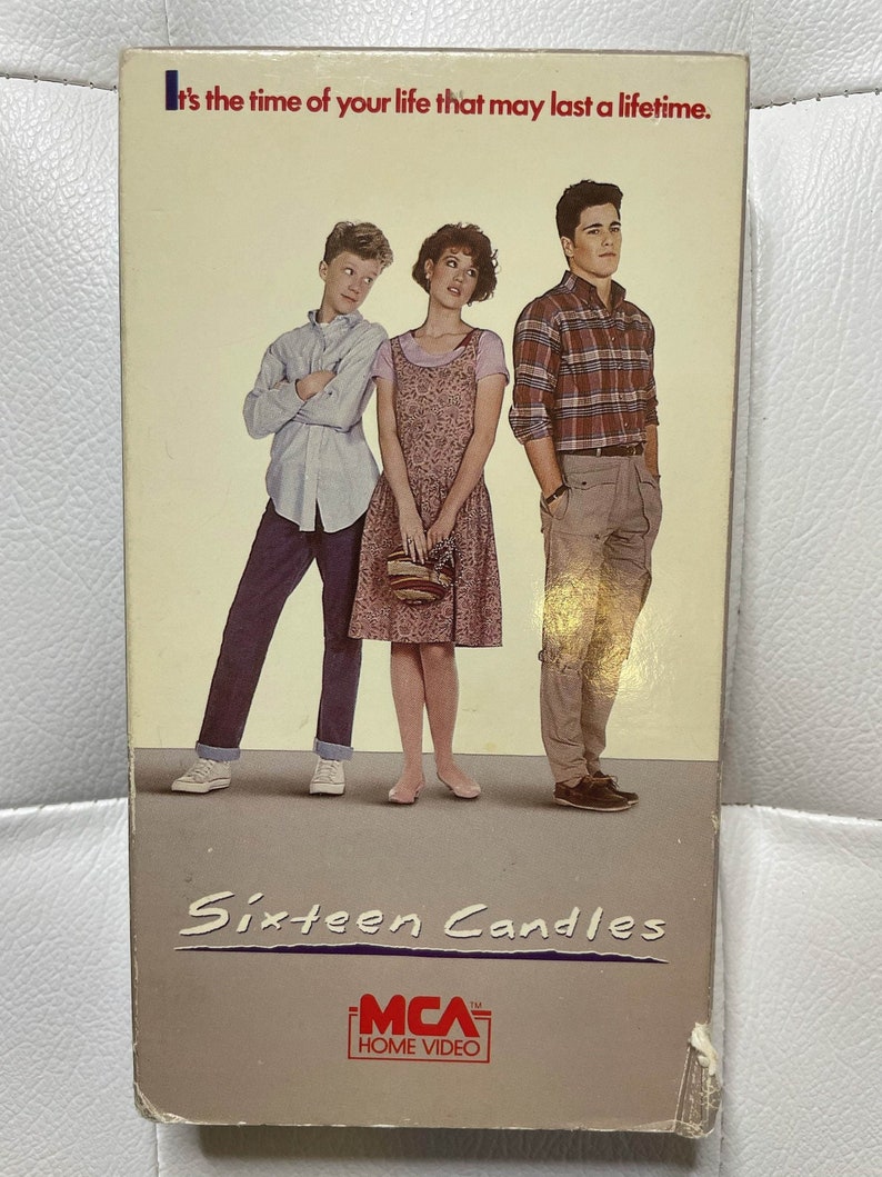 Classic Movie VHS Sixteen Candles Etsy